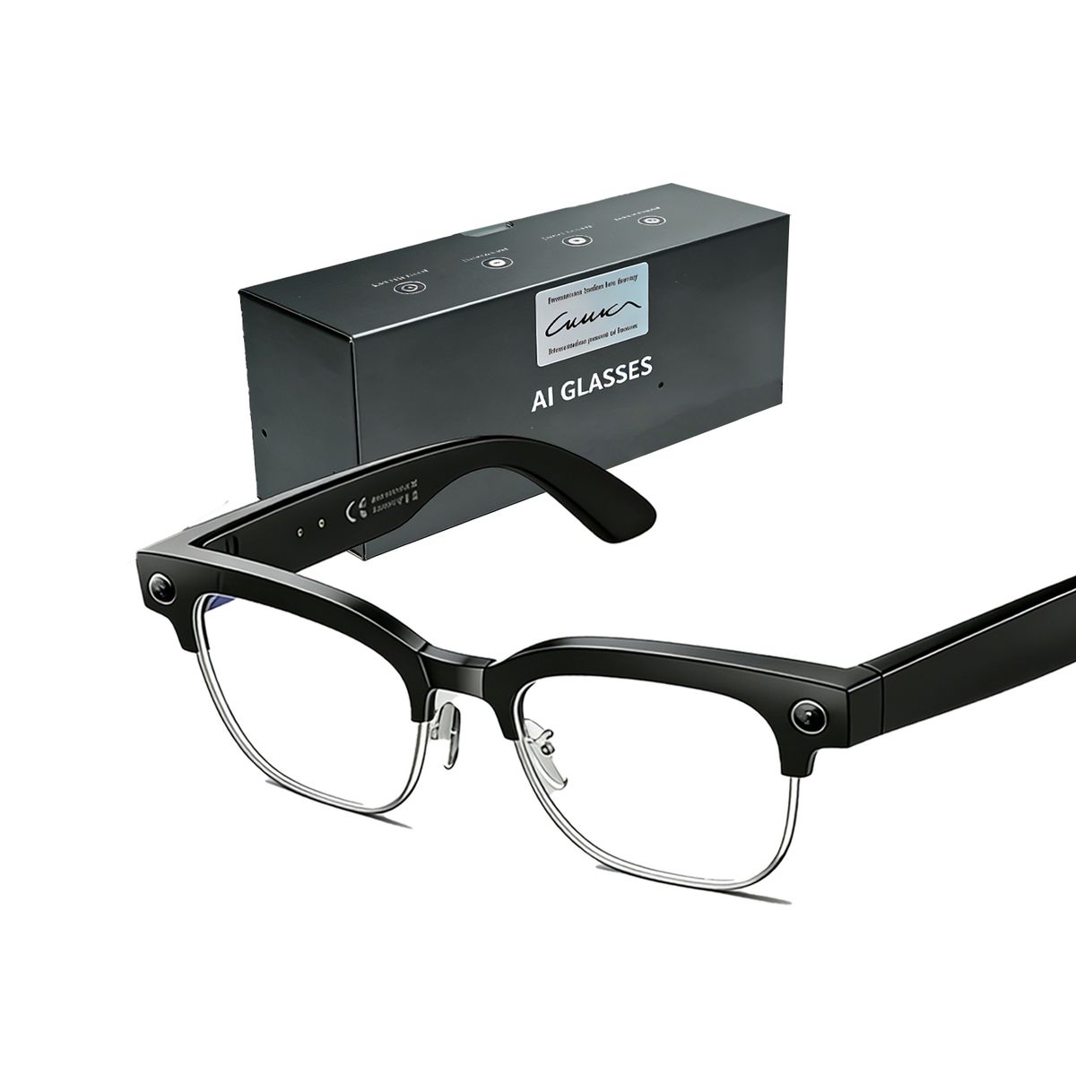 GUCCA - Gafas inteligentes Ai Fotocromáticas Multifunción Llamadas Asistente de voz Traducir