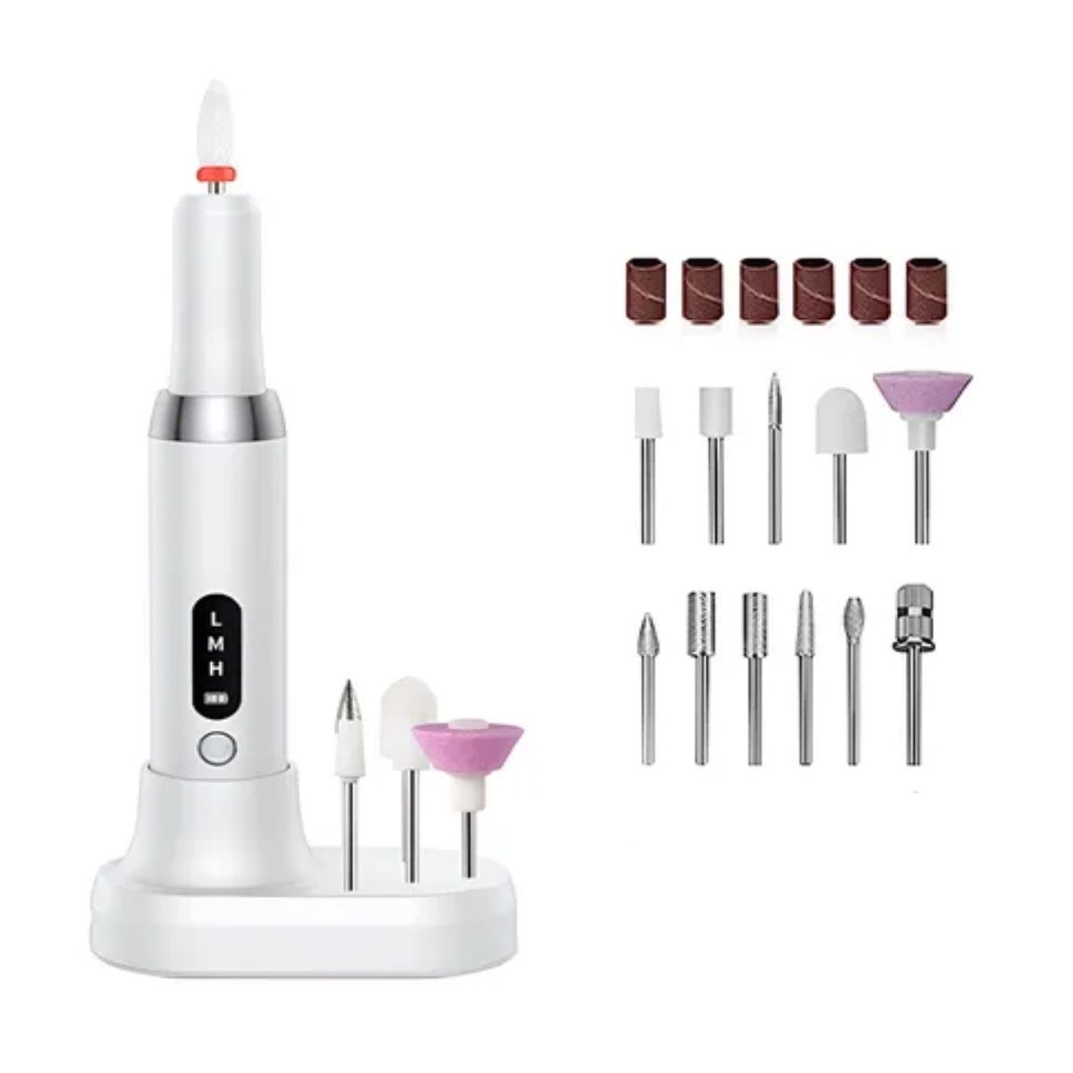 GENERICO - Pulidor Esmeril Drill Para Uñas Profesional Taladro De Carga BELUG