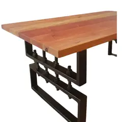 NSCOMPANY - Mesa Nexus – Roble nuevo y de demolicion - 180 x 90