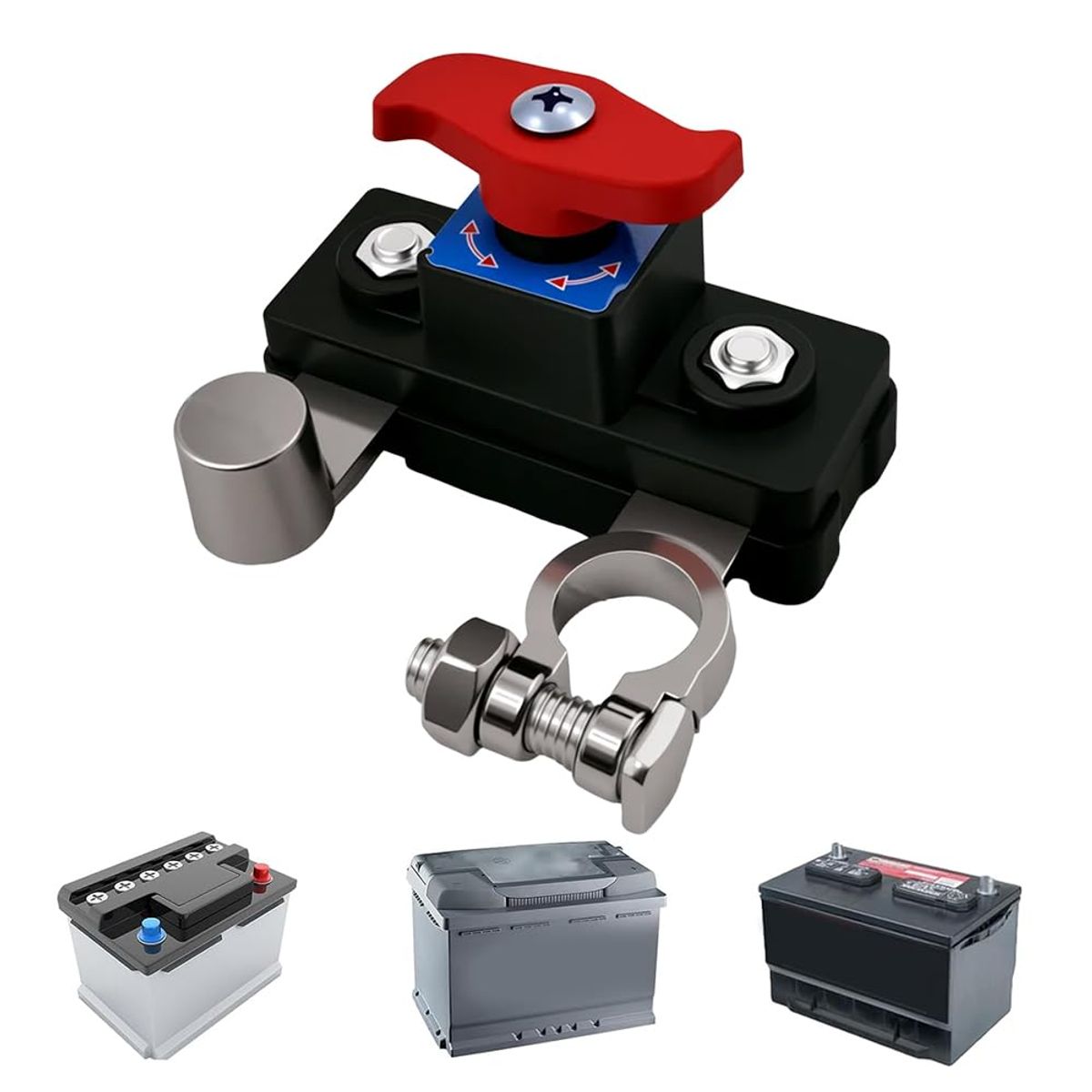 KUANGYE - Corta Corriente Para Batería De Auto Interruptor Desconectador