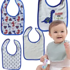 GENERICO - Pack 5 Babe Algodon Tela Bebe Niño 0-24 meses