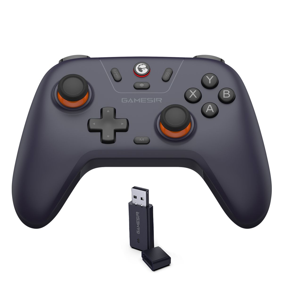 GAMESIR - Control inalámbrico GameSir T4 Nova Lite  Gamepad 2.4G y Bluetooth-Morado oscuro