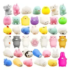 GENERICO - Squishy Kawaii Baratos Antiestres Mochi Juguete Niños 50 Pcs