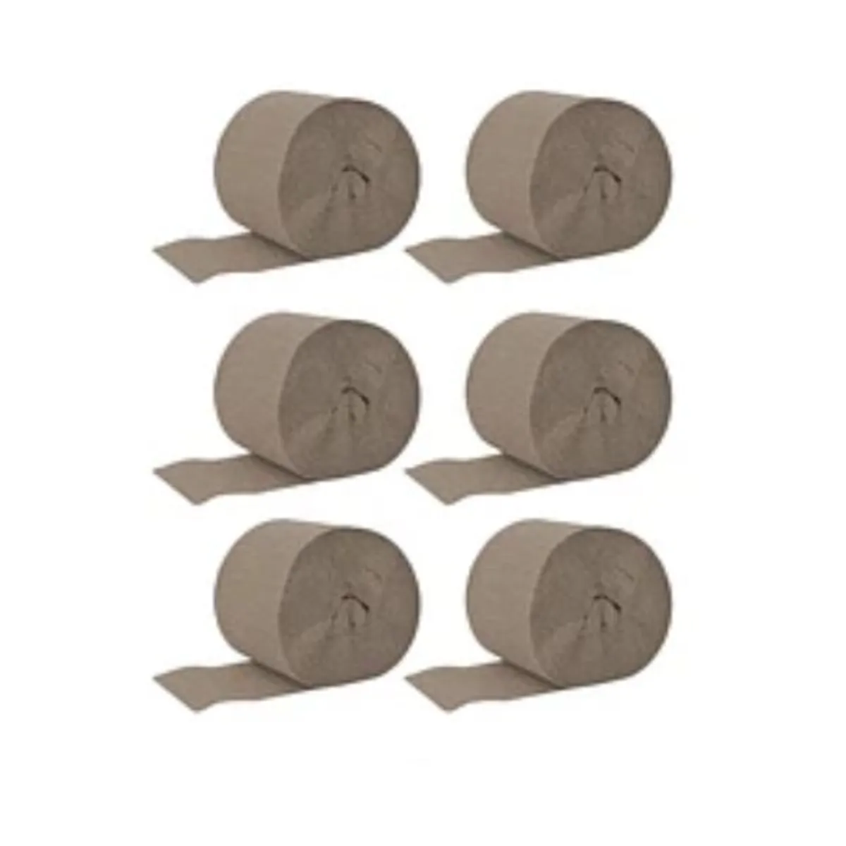 GENERICO - Feston fino cafe 6pcs 2.5cmx10m