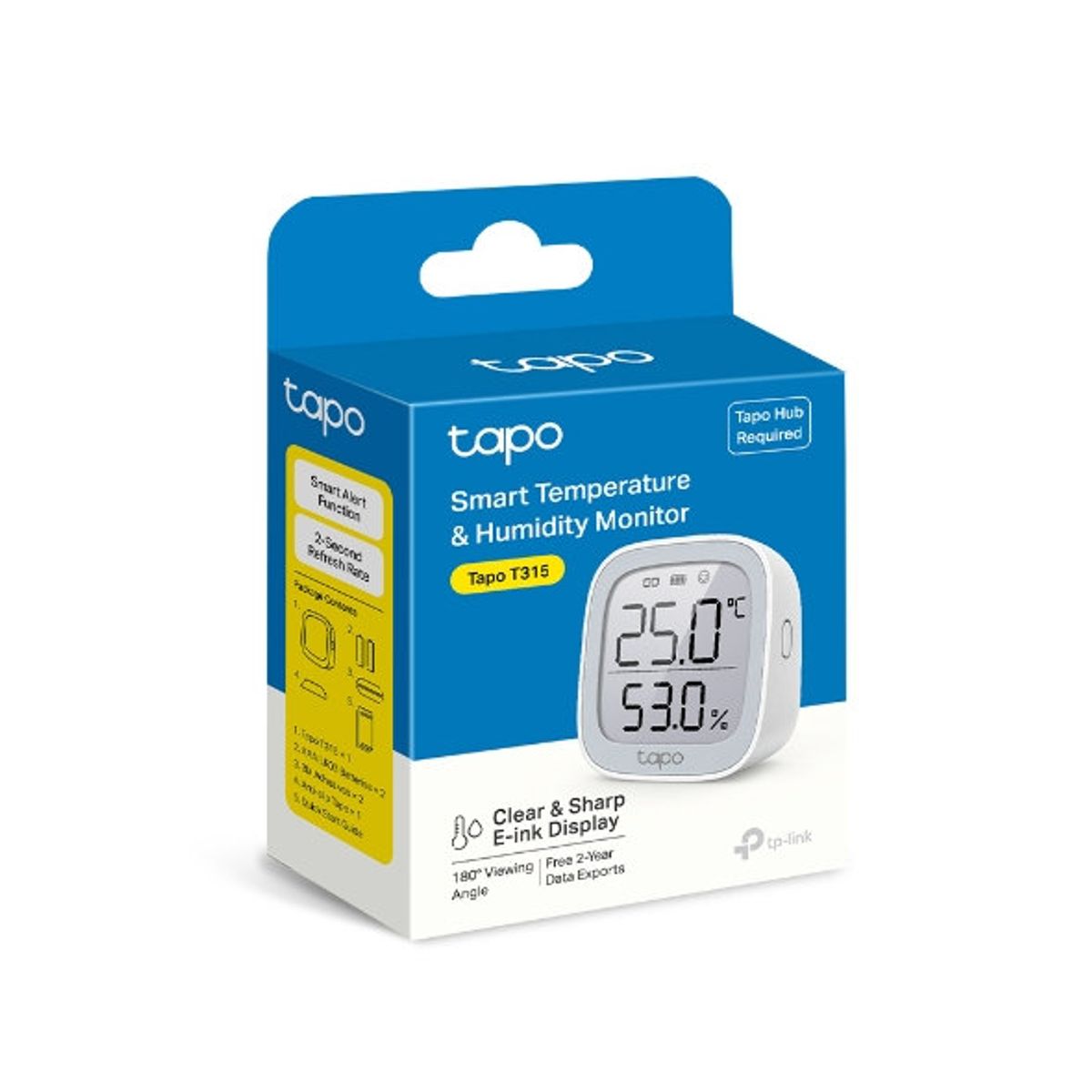 GENERICO - Sensor inteligente de temperatura y humedad - Tapo T315