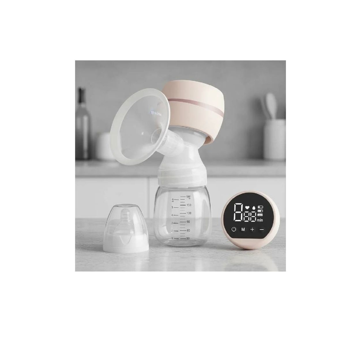 GENERICO - Saca Leche Extractor Materno Electronico 180ml