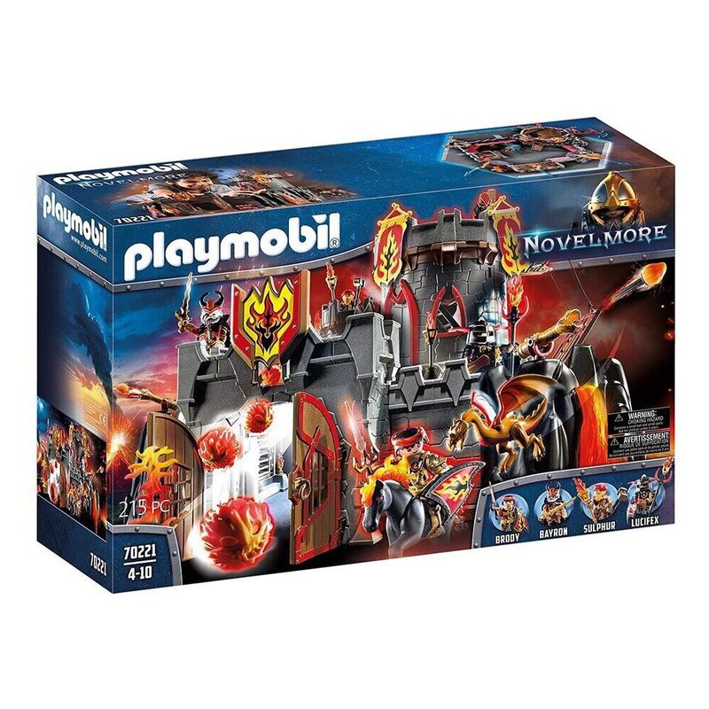 PLAYMOBIL - Fortaleza De Los Bandidos De Burnham (70221)