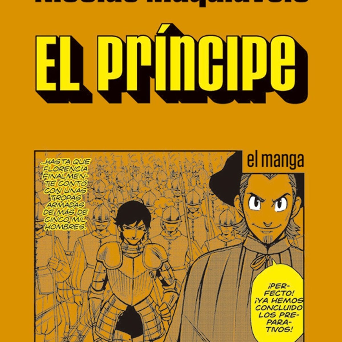 GENERICO - Libro El príncipe (manga) - Nicolas Maquiavelo