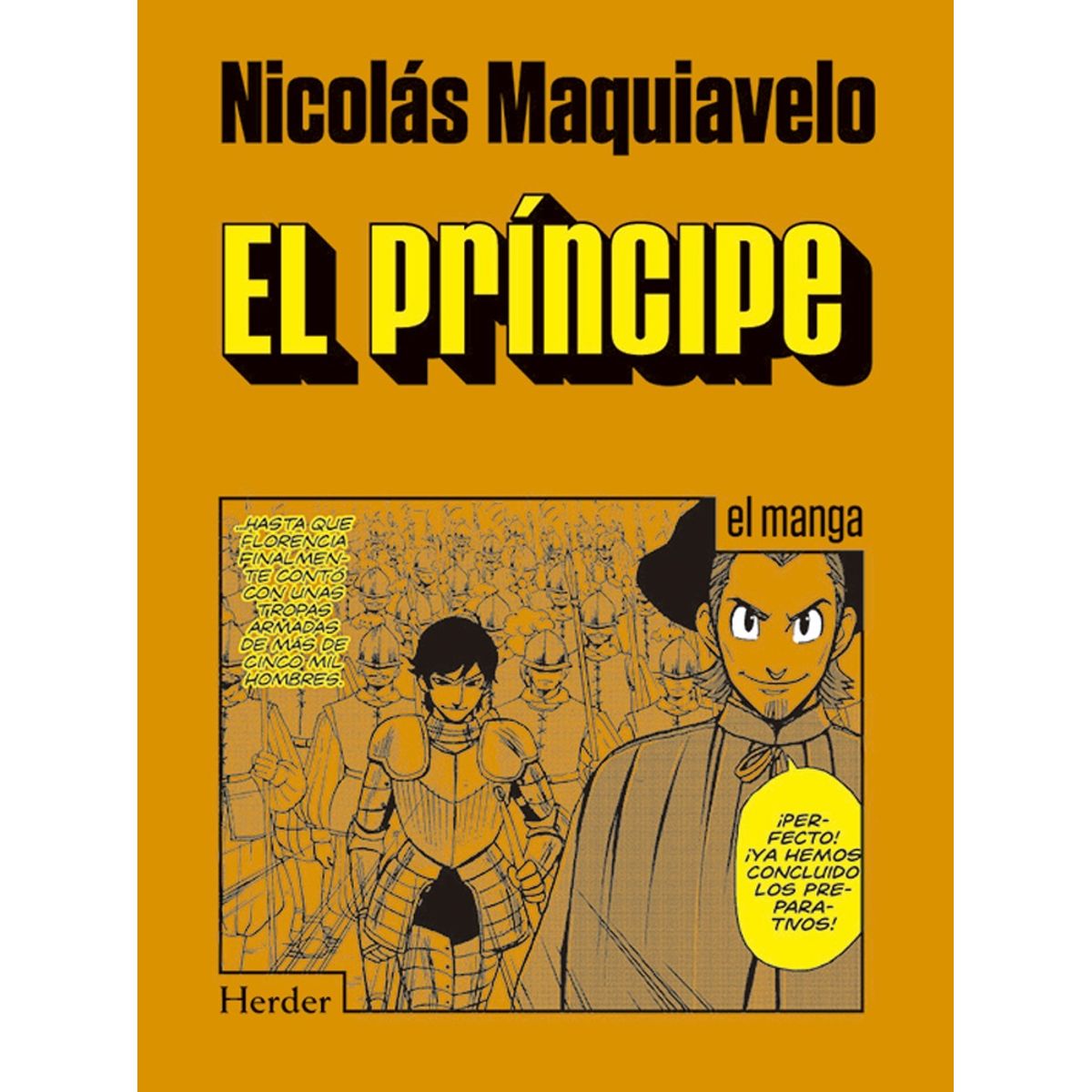 GENERICO - Libro El príncipe (manga) - Nicolas Maquiavelo