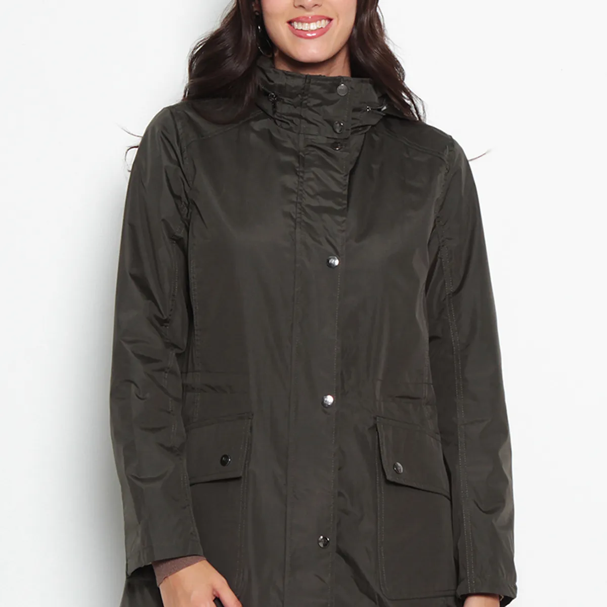 WADOS - CHAQUETA IMPERMEABLE CON CAPUCHA NO DESMONTABLE CON FORRO