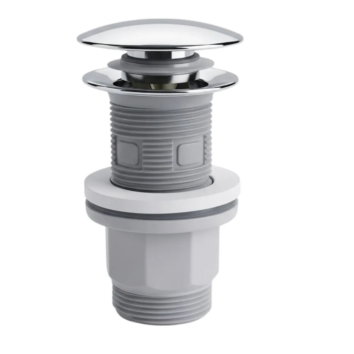 HOFFENS - Desague Lavatorio 1 1/4 Tapon Automatico Push Cromado