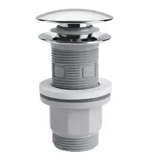 HOFFENS - Desague Lavatorio 1 1/4 Tapon Automatico Push Cromado