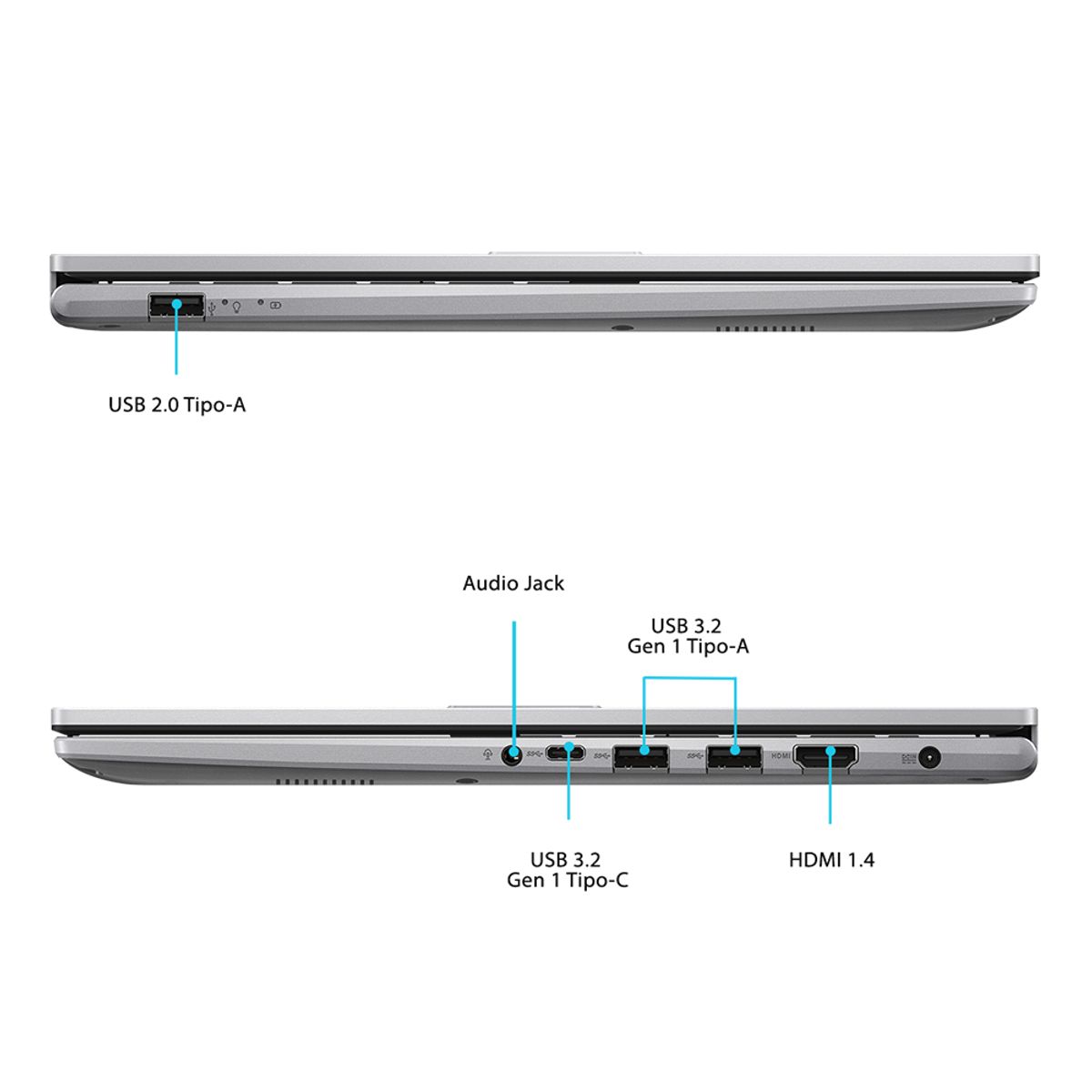 ASUS - Notebook ASUS Vivobook 15 Intel Core 5 8GB RAM 512GB SSD 15.6"