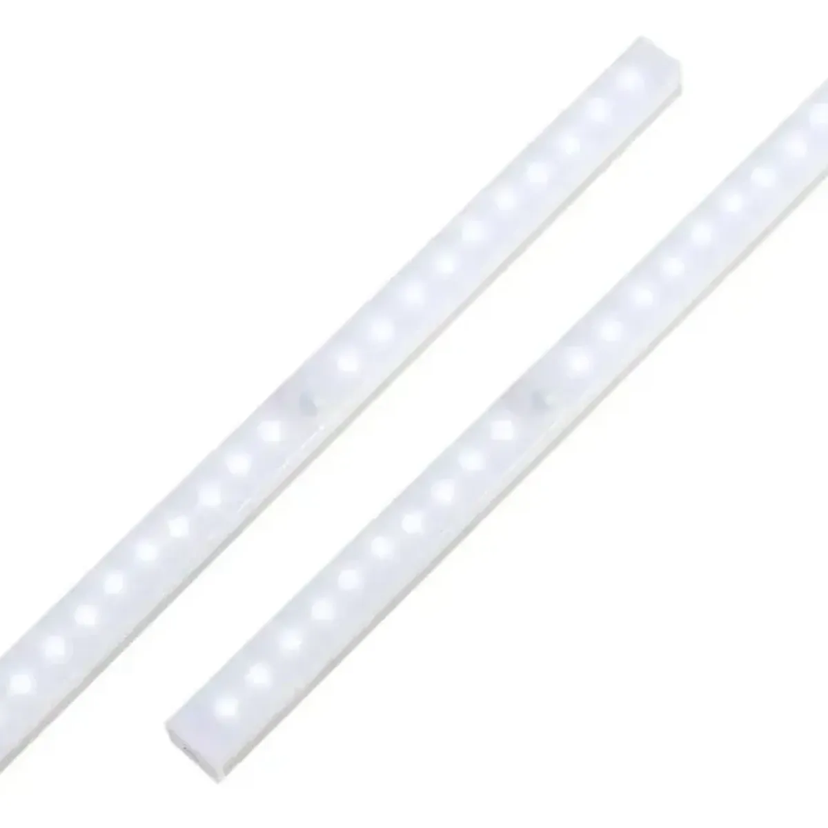 GENERICO - Pack de 2 Led Con Sensor Movimiento Cocina Armarios Escale Gabinetes Luz Calida