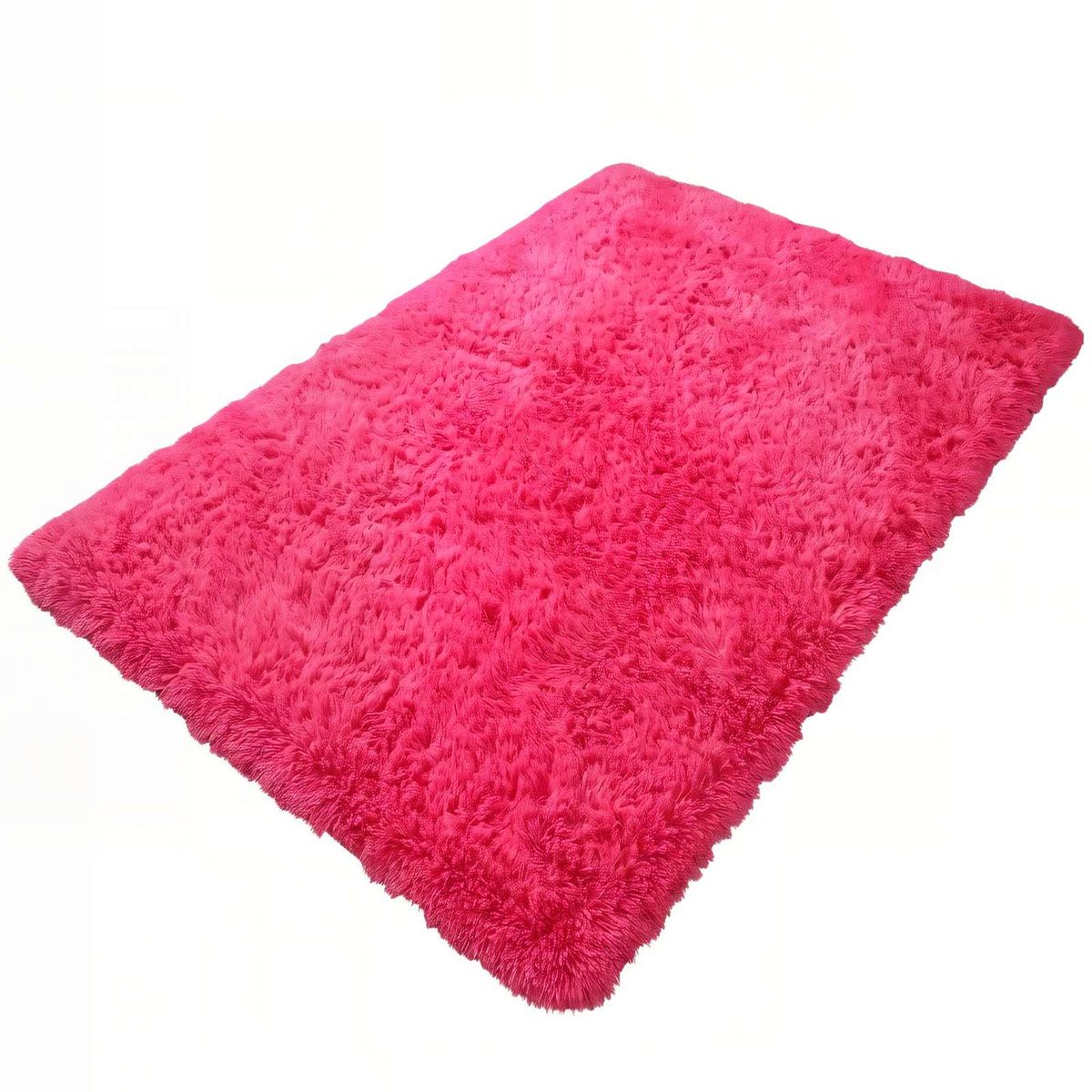 GENERICO - ALFOMBRA PELUDA 200X300 PREMIUM COLOR ROSA
