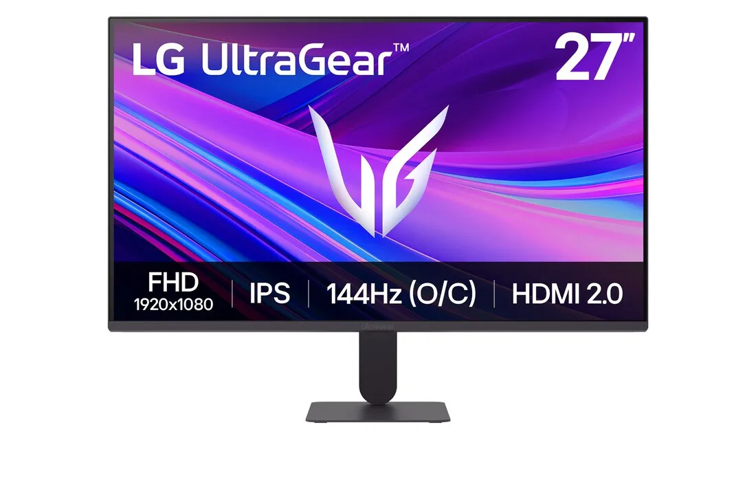 Monitor gaming LG UltraGear™ G4 de 27 pulgadas, 144 Hz.