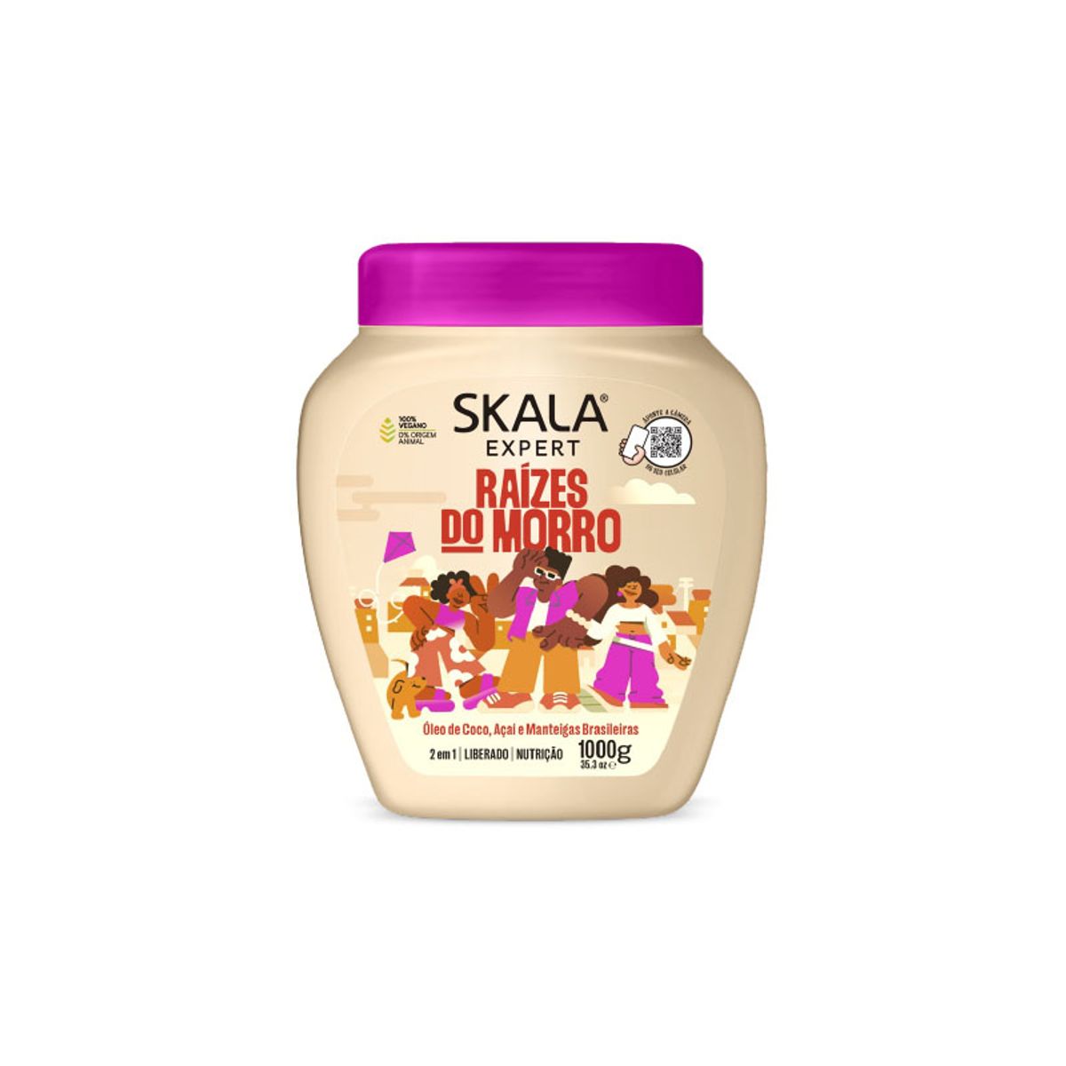 SKALA - MASCARA RAÍZES DO MORRO 1000 G SKALA