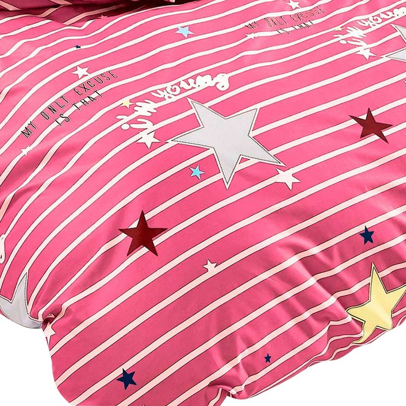 MI PEQUE - Cubrecama- Star Pink