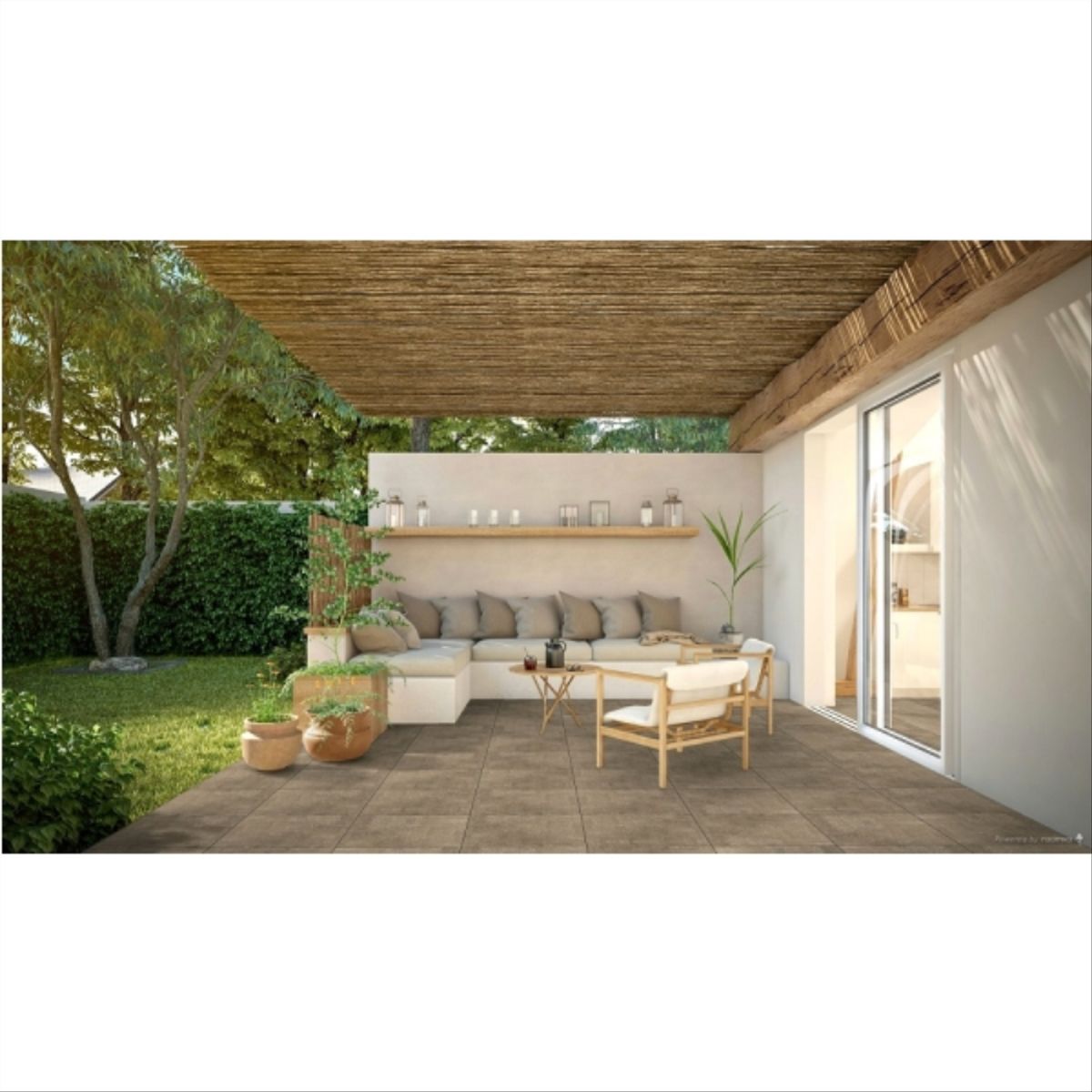 Cerámica Alicante beige 45,3x45,3 cm caja 2,255 mt2, marca CORDILLERA - Foto 2