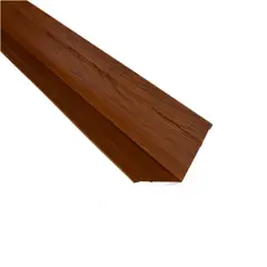 COIMSA - Perfil siding metal esquinero int 3m cedro