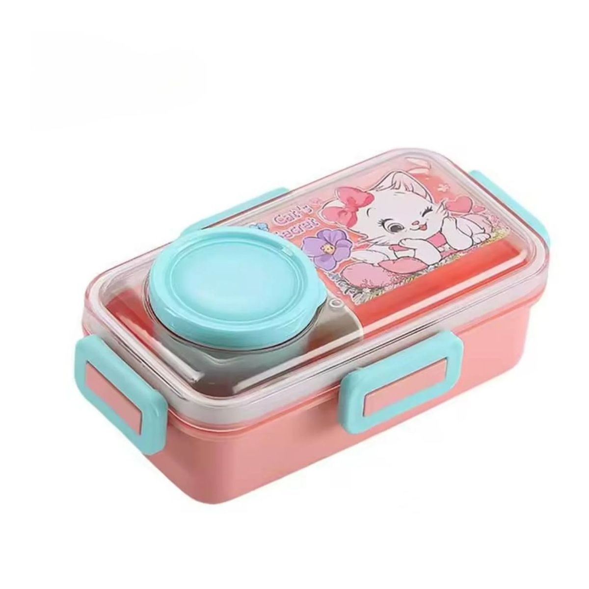 GENERICO - Fiambrera Isotérmica Con Diseños- GATITA