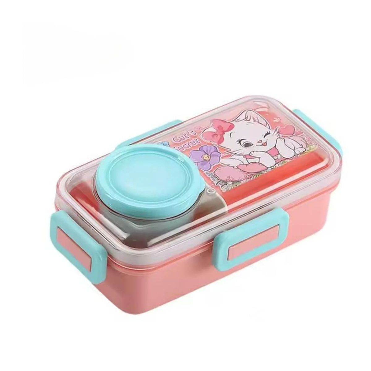 GENERICO - Fiambrera Isotérmica Con Diseños- GATITA