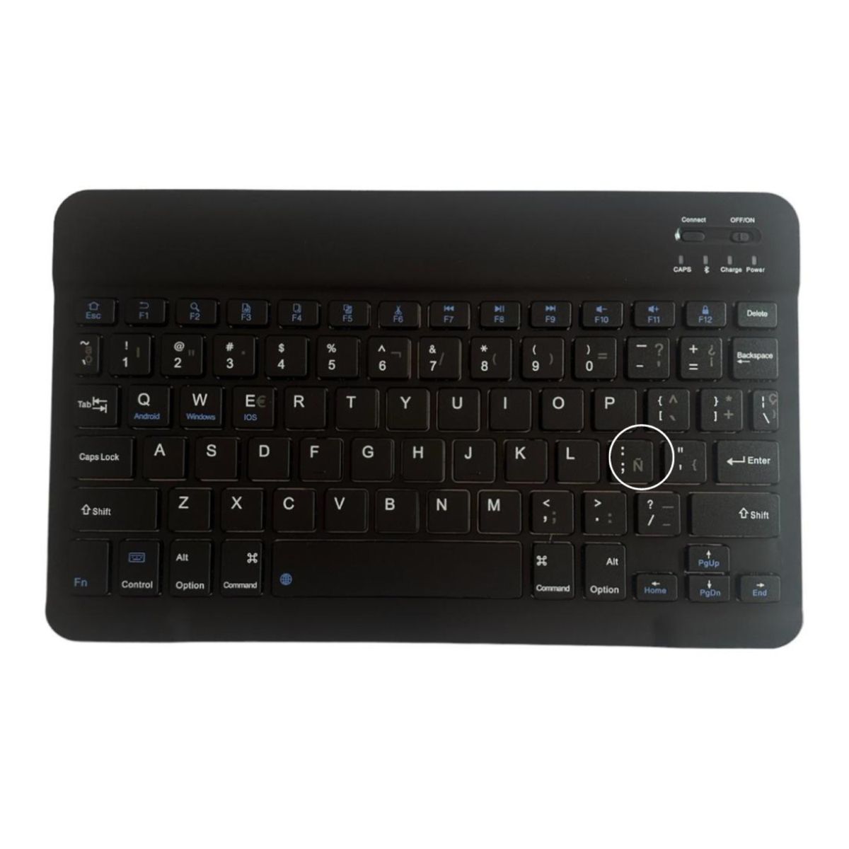 GENERICO - Funda Con Teclado Negro Para iPad Air 11 M4 2026