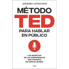 GENERICO - Libro El método TED para hablar en público - Jeremey Donovan