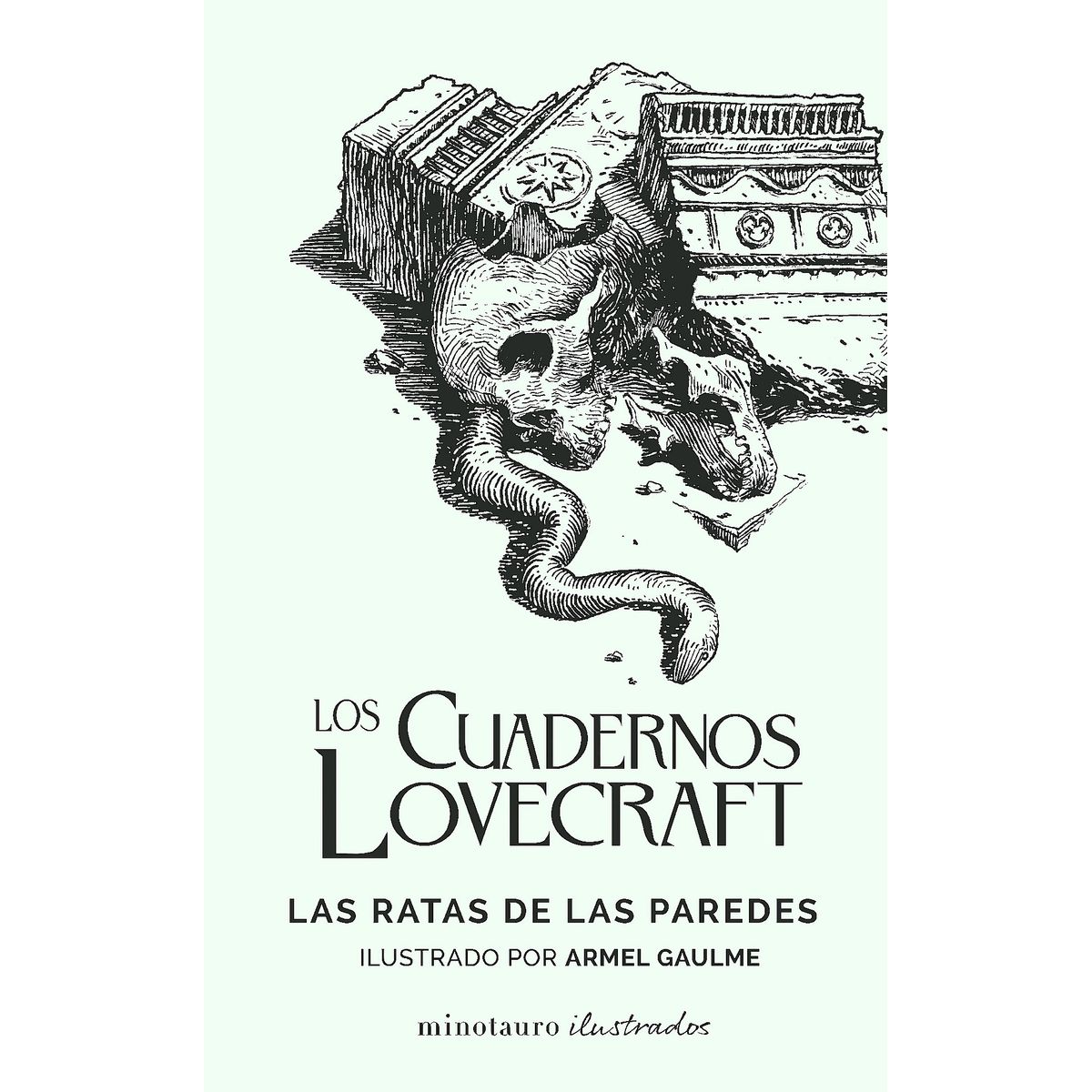 EDICIONES MINOTAURO - Libro Los Cuadernos Lovecraft nº 03 Las ratas de las paredes