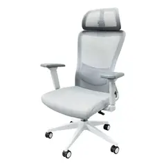 WOVEN - Silla De Escritorio Zenith Ergonómica Ajustable Blanca