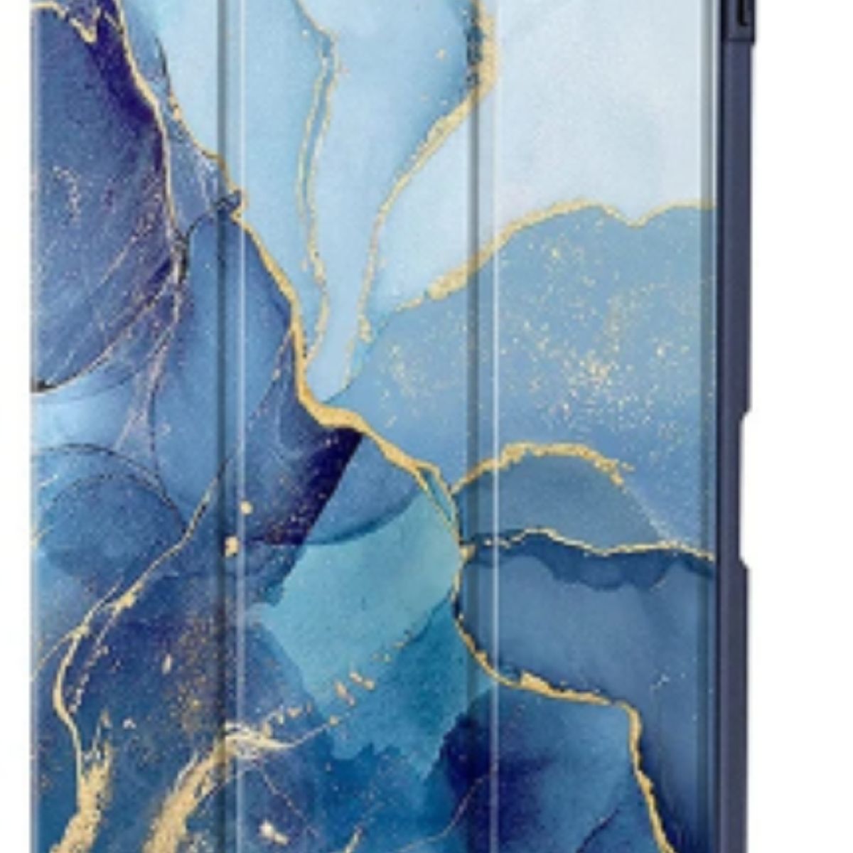 GENERICO - Funda Smart Cover Clear Mármol Para iPad Air 11 M4 2026 Azul