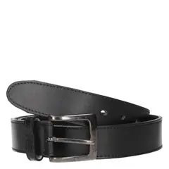 PANAMA JACK - Cinturón Hombre Formal Negro Gino