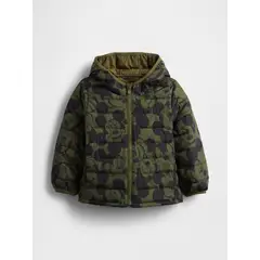 GAP - Chaqueta Toddler Niño Puffer Verde