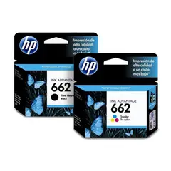 HP - Pack 2 Tintas 662 Originales 1015/1515/2515/2545/2645/3515