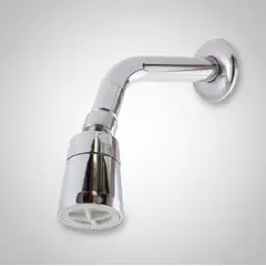 TAUMM - Ducha Fija al Muro Con Difusor Abs Cromado