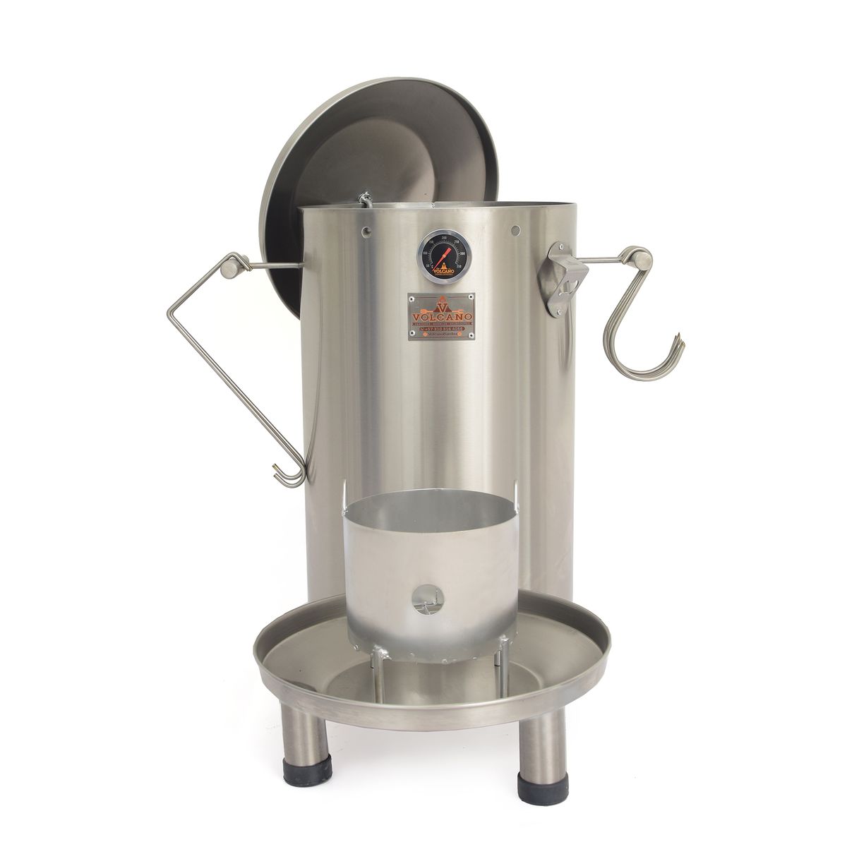 VOLCANO - PARRILLA MERCURY PEQUEÑO 100% ACERO INOXIDABLE