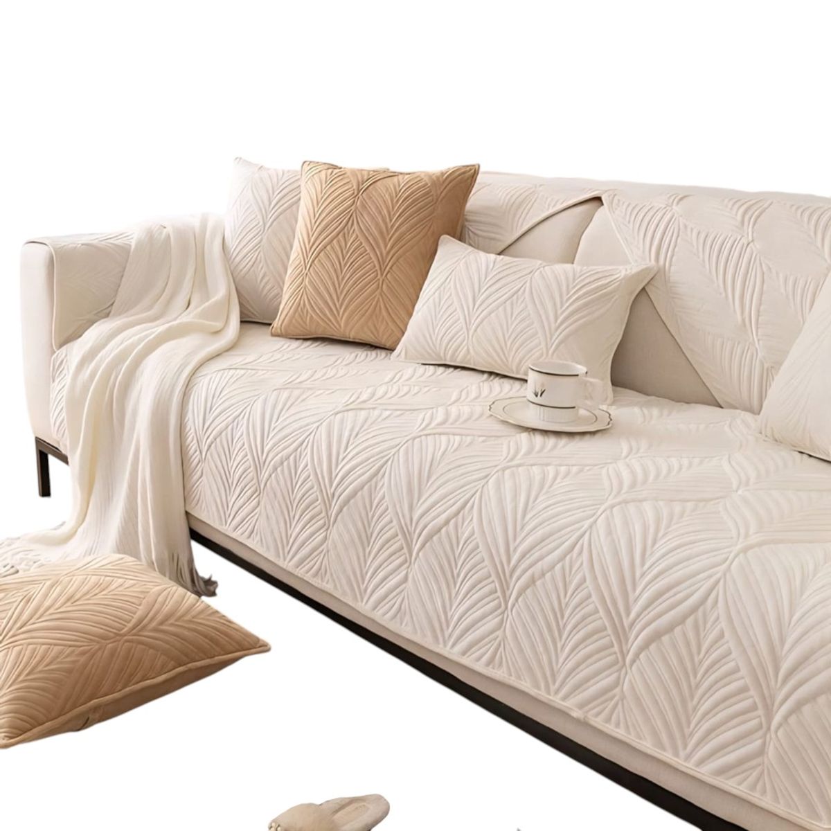 GENERICO - Funda De Sofa Mat Bordados 3C 70X180Cm