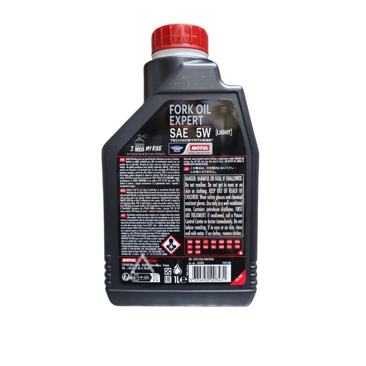 MOTUL - Aceite de Telescopicas Motul para Moto Fork Oil 5w