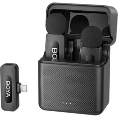 BOYA - BY-V3 Micrófono Inalámbrico Doble Lightning