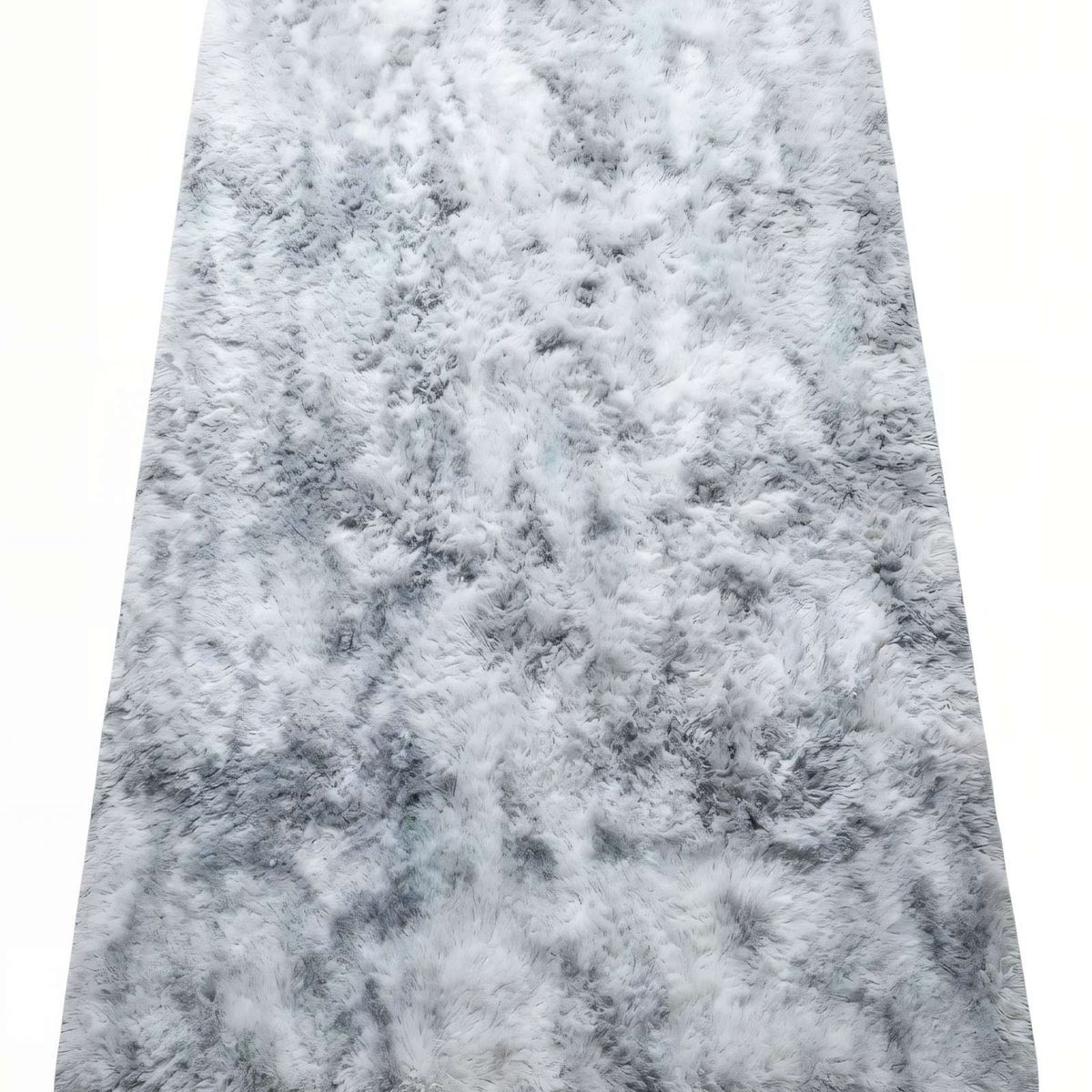 GENERICO - ALFOMBRA PELUDA 200X240   COLOR GRIS CLARO