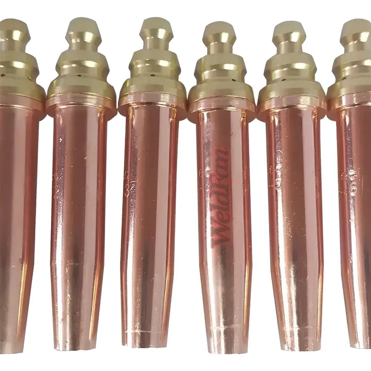 GENERICO - Boquilla Oxicorte Tipo Koike  Propano Para Rana Y Cnc (1-2-3-4-5-6) X6u.