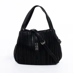 MAILEA - Bandolera pise/cerrojo Negro