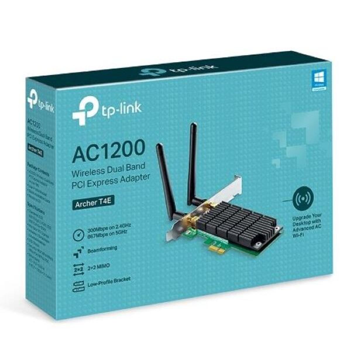 TP LINK - Tarjeta de red - TP-Link Archer T4E - perfil bajo Wi-Fi 5