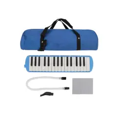 GENERICO - MELODICA 32 NOTAS AZUL CON BOLSO