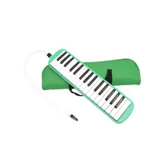 GENERICO - MELODICA 32 NOTAS VERDE CON BOLSO