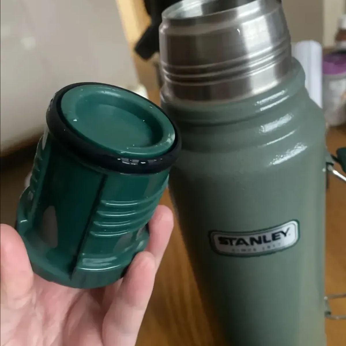 A - Tapa Tapón Termo Compatible Con Stanley Pehuenche otros modelos como el de la foto solo 1 litro