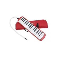 GENERICO - MELODICA 32 NOTAS ROJO CON BOLSO