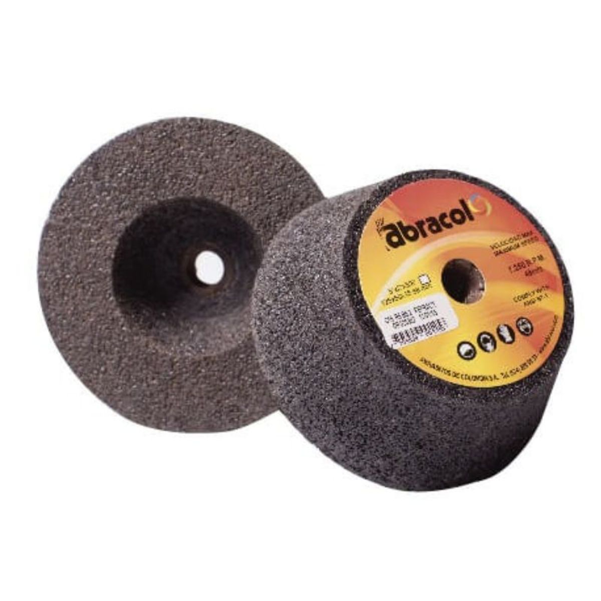 GENERICO - COPAS CONICA O PIEDRAS PARA PULIR 4 1/2 GRANO 16