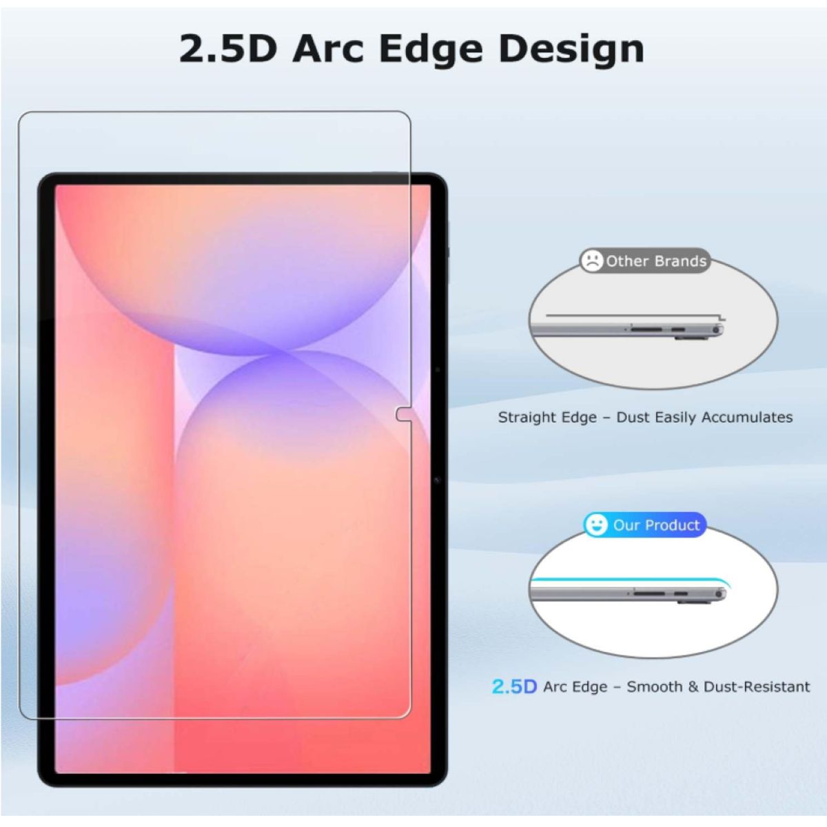 GENERICO - Lámina Mica Vidrio Templado Para Tablet Samsung S10 Lite