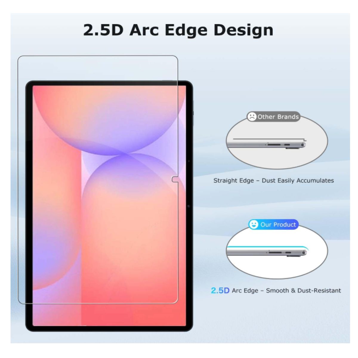 GENERICO - Lámina Mica Vidrio Templado Para Tablet Samsung S10 Lite